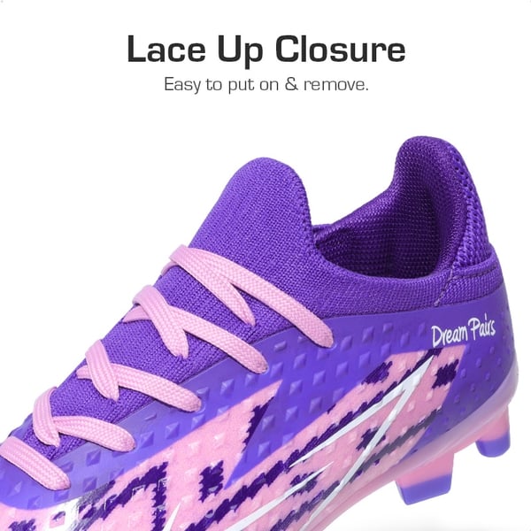 Girls purple cleats shop